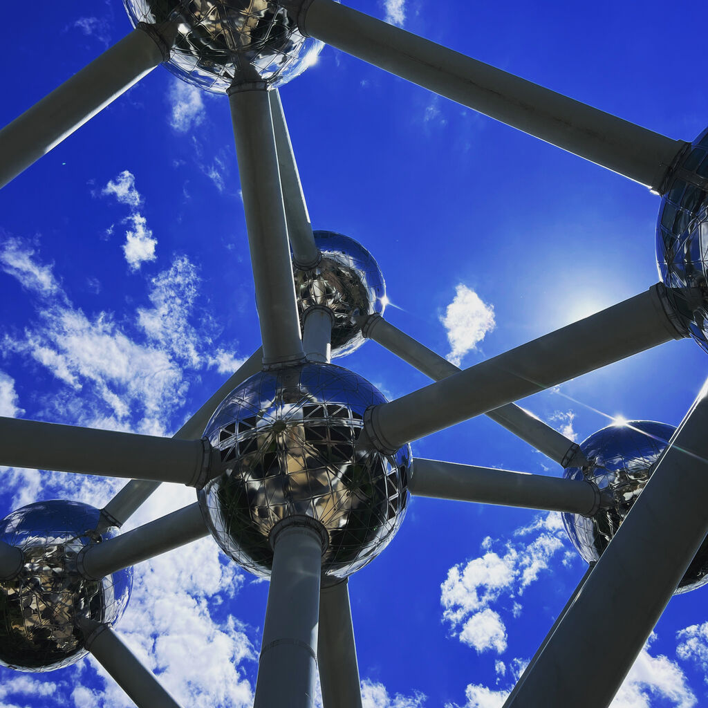 Das Atomium in Brüssel