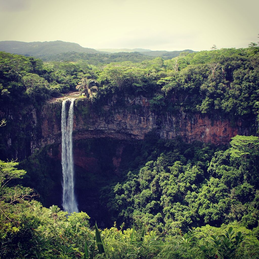 Chamarel Wasserfall auf Mauritius