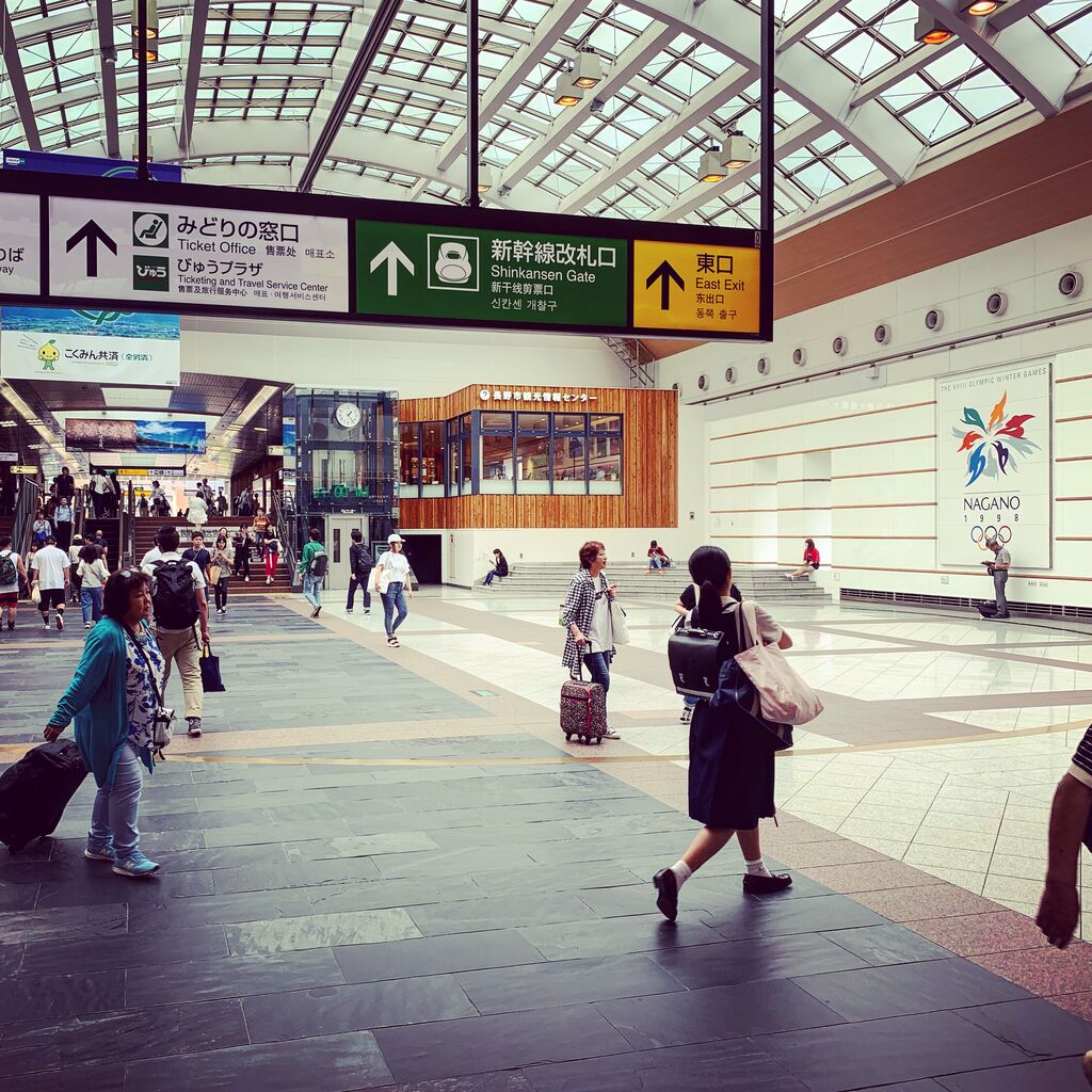 Bahnhof Nagano - Ein Muss für jeden Besucher