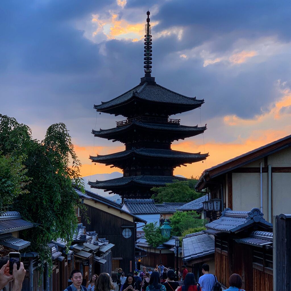 Erkunde die Yasaka-Pagode in Kyoto
