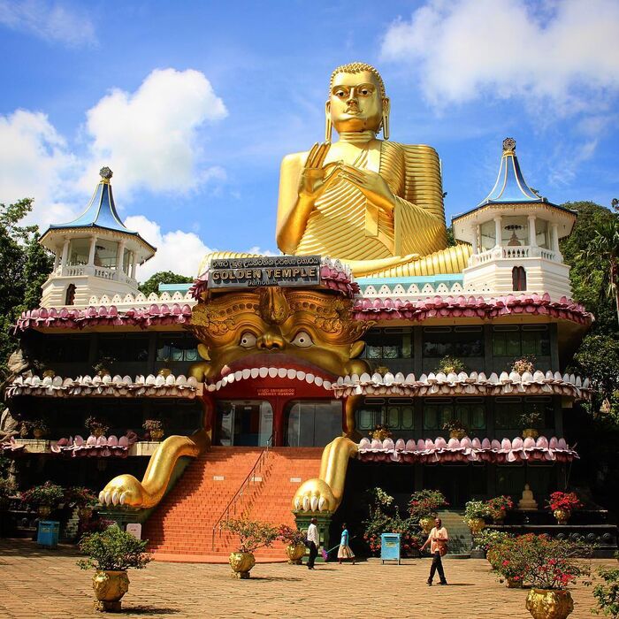 Dambulla-Höhlentempel – Ein UNESCO-Weltkulturerbe in Sri Lanka