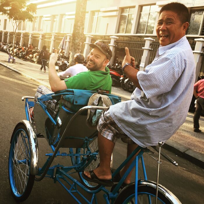 Entdecke Vietnam auf einer Rickshaw-Tour
