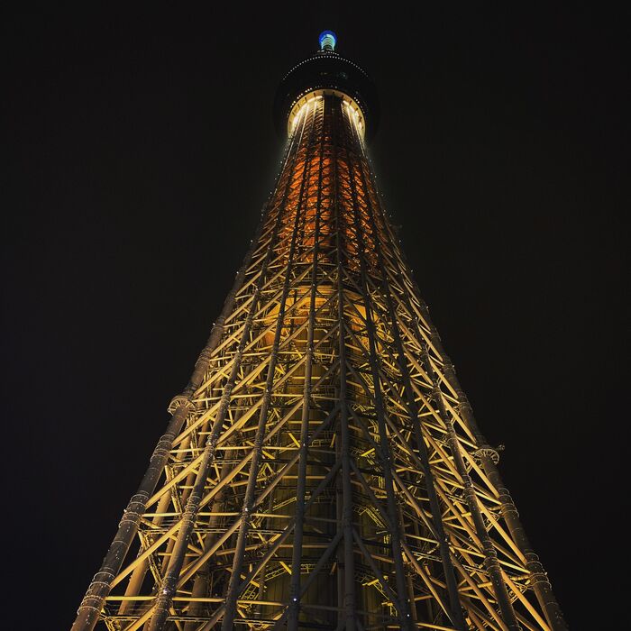 Erleben Sie den Tokyo Skytree bei Nacht